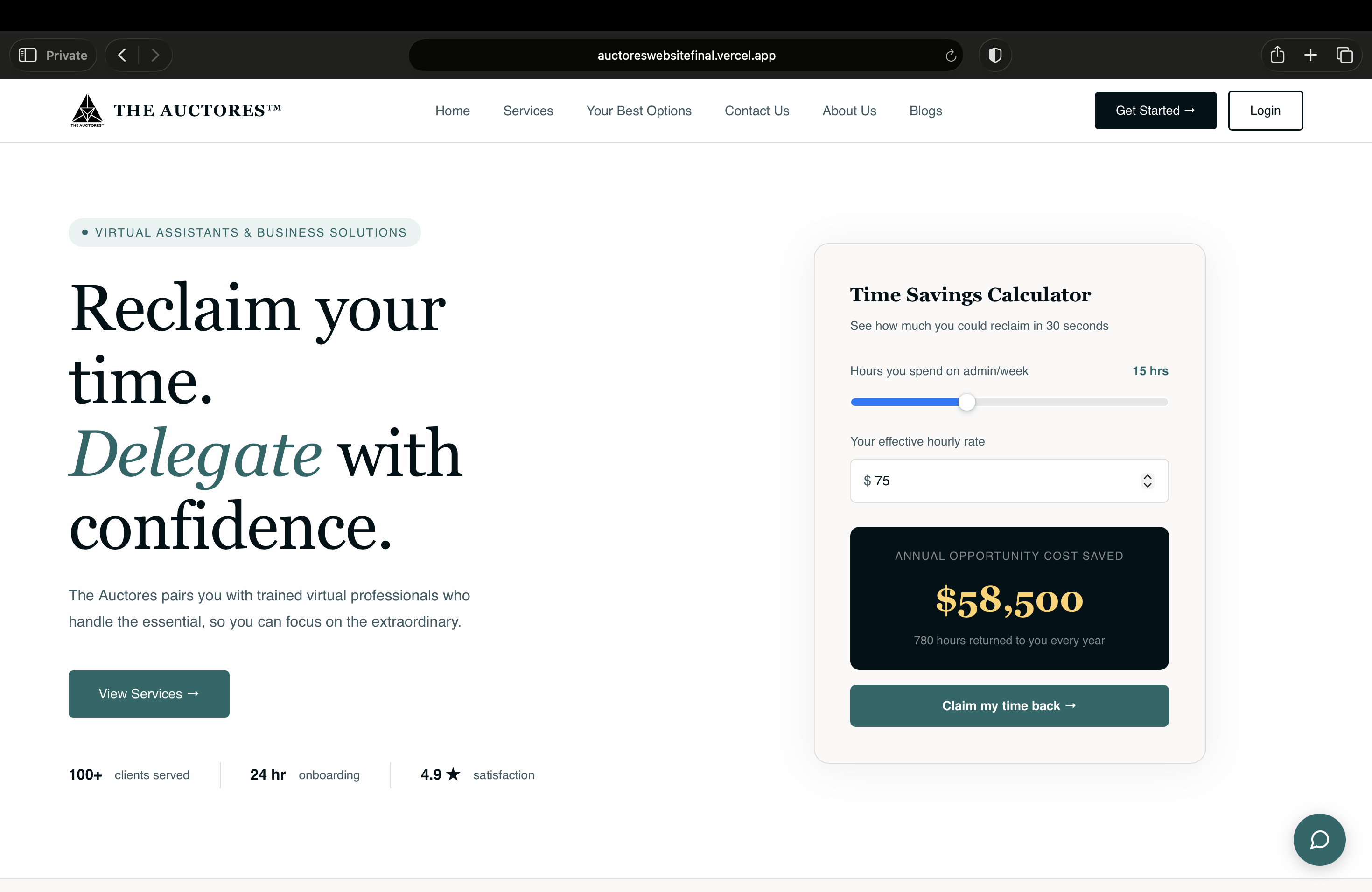 Screenshot 1 of The Auctores